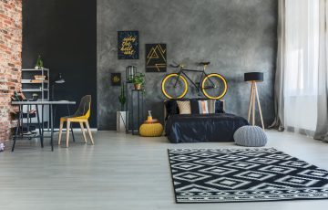 Loftowe wnętrze? 3 przykłady wykorzystania betonu w wykończeniu wnętrz