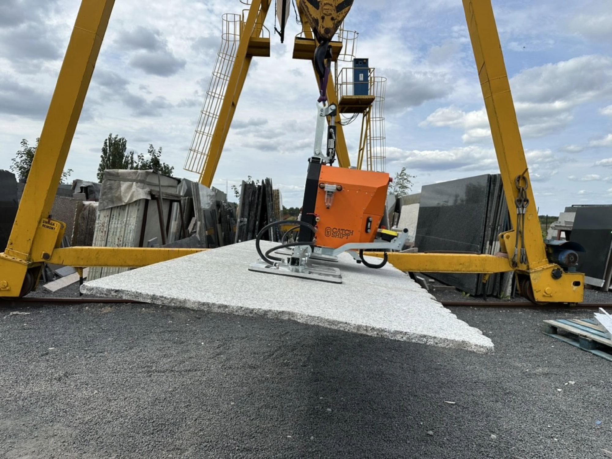 Chwytak próżniowy OCTOPOD 800 do kamienia – udźwig do 800 kg