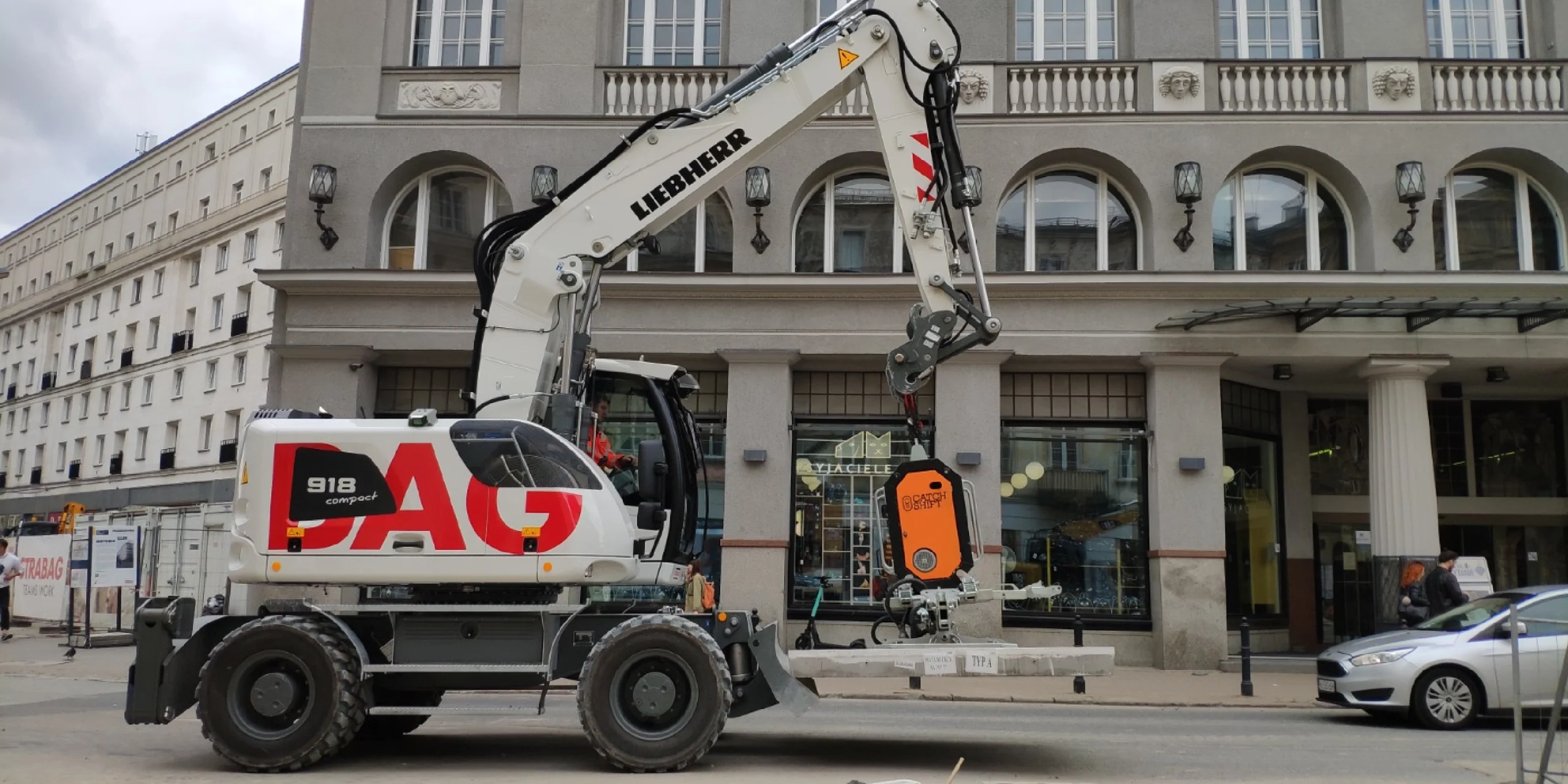 WOLF4000, E-WOLF 4000, WOLF HYDRAULIC 4000 Chwytak próżniowy do elementów o masie do 4 ton