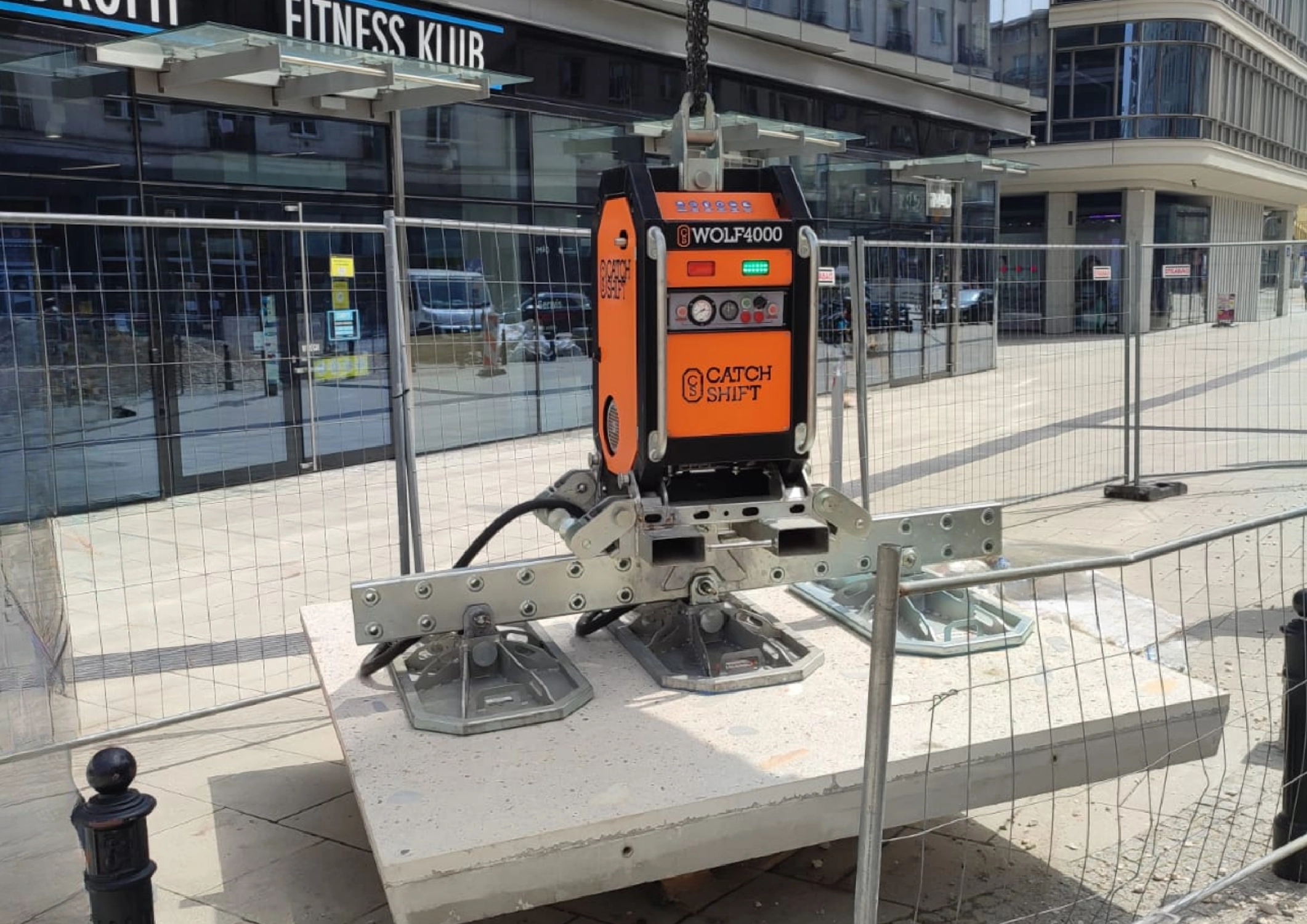 WOLF4000, E-WOLF 4000, WOLF HYDRAULIC 4000 Chwytak próżniowy do elementów o masie do 4 ton