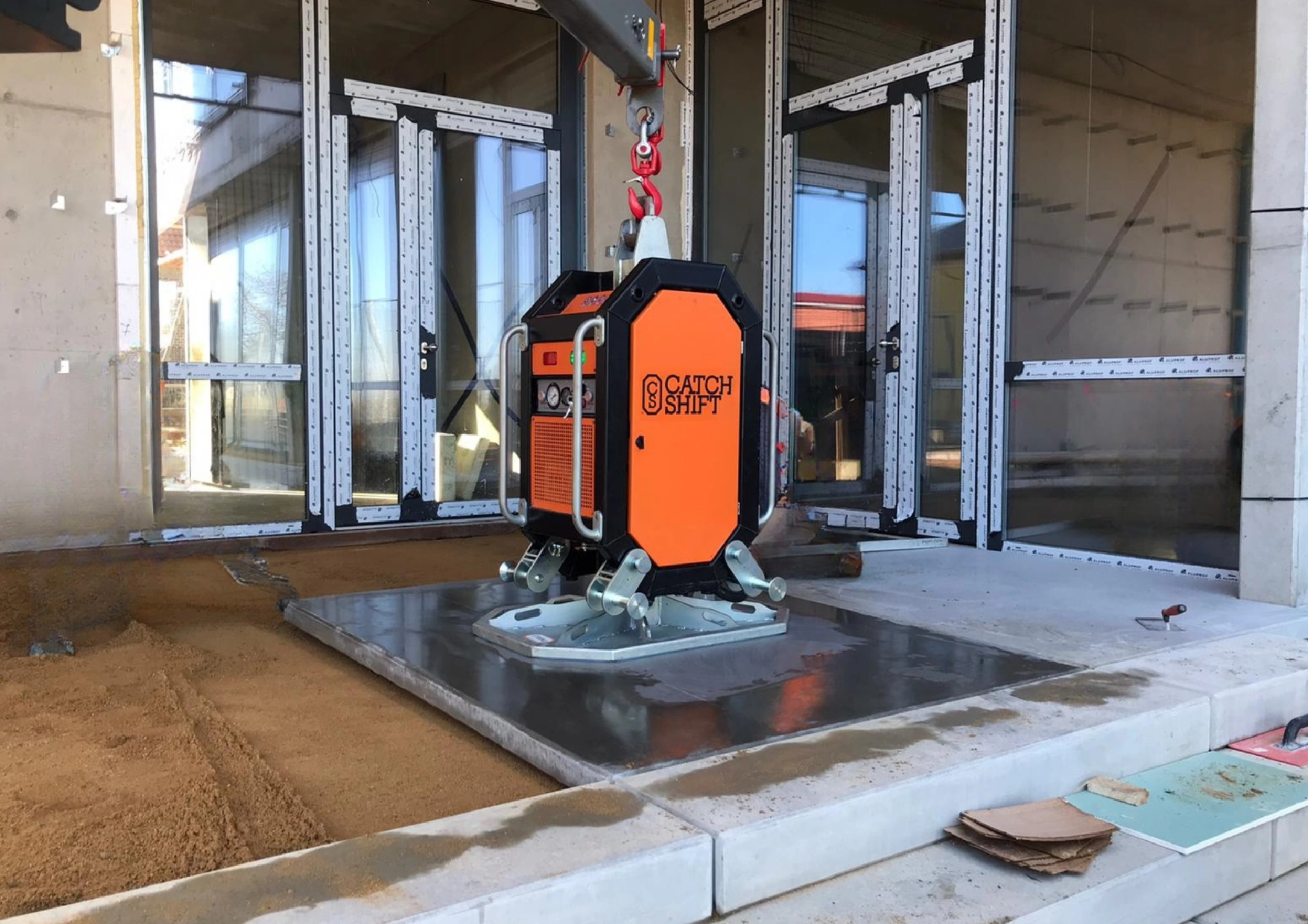 WOLF4000, E-WOLF 4000, WOLF HYDRAULIC 4000 Chwytak próżniowy do elementów o masie do 4 ton